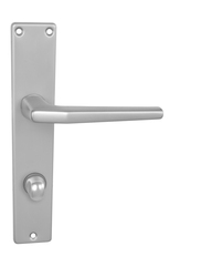 Klika na dveře BA - LUCIA - I F1 - Stříbrný elox