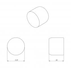 VM - PUNTO - WC klíč OC - Chrom lesklý (39)