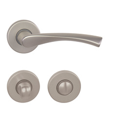 Klika na dveře BA - TORNADO - R F8 - Nikl matný