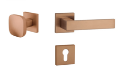 Klika na dveře AS - PINA - HR 7S CUM PVD - Měď matná PVD