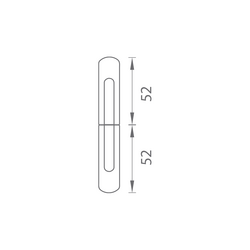 FT - Krytka na závěs ANT - Antracit