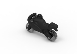 MTM946 MTM - KLÍČENKA - Motorka černá