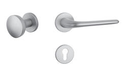 Klika na dveře AS - AZALIA - R 7S OCS - Chrom broušený