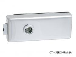 CT - 18000 Kování na skleněné dveře OC - Chrom lesklý