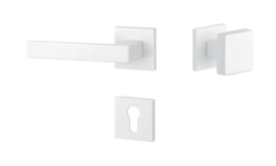 Klika na dveře AT - SULLA - HR 7S WS - Bílá matná