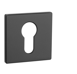 Rozeta ke klice AS - ROZETA - HR 5S BS - Černá matná