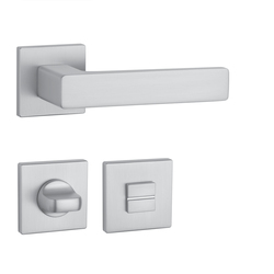 Klika na dveře AS - ERICA - HR 7S OCS - Chrom broušený