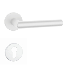 Klika na dveře AT - ARABIS - R 7S WS - Bílá matná