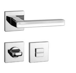 Klika na dveře AS - PEA - HR 7S OC - Chrom lesklý