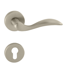 Klika na dveře TI - LEA - R 1948 NP - Nikl perla (142)