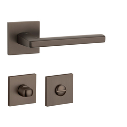 Klika na dveře AT - PYROLA - HR 7S HNM - Hnědá matná