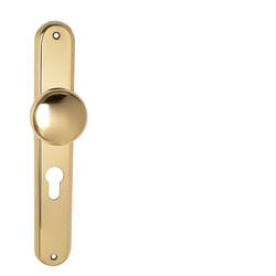 NI - ELEGANT - KOULE na štítu OLV - Mosaz leštěná lakovaná