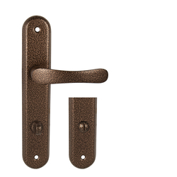 Klika na dveře KE - MICHAELA AH - Antik hnědá