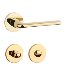 Klika na dveře AT - OLEANDRO - R 7S OLV PVD - Mosaz leštěná lakovaná PVD