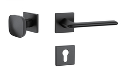 Klika na dveře AS - LILA - HR 7S BS - Černá matná