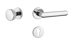 Klika na dveře AT - FRAGOLA - R 7S OC - Chrom lesklý