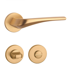 Klika na dveře AS - DALIA - R 7S OLS - Mosaz broušená