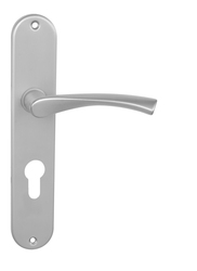 Klika na dveře BA - TORNADO - S F1 - Stříbrný elox