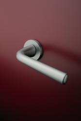 Klika na dveře AS - TULIPA - R 7S OCS - Chrom broušený