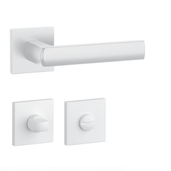 Klika na dveře AT - HOSTA - HR 7S WS - Bílá matná