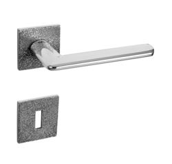 Klika na dveře TI - ELIPTICA - HR 4165 5SQ T3 OC - Chrom lesklý (03)