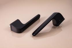 Klika na dveře AS - PLUMERIA - RT 7S BS - Černá matná