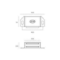 JNF - Sada nerezových magnetů IN.17.023 BN - Broušená nerez