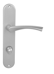 Klika na dveře BA - TORNADO - S F1 - Stříbrný elox