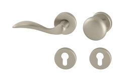 Klika na dveře TI - LEA - R 1948 NP - Nikl perla (142)