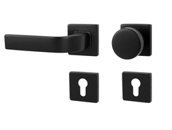 Klika na dveře MP - SUNNY - HR BS - Černá matná