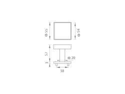 MP - MADLO - HR 3SM BN - Broušená nerez