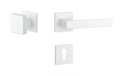 Klika na dveře AT - SULLA - HR 7S WS - Bílá matná