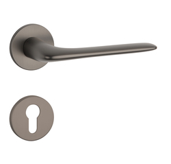 Klika na dveře AS - VIOLA - R 5S T - Titan