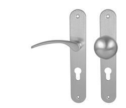 Klika na dveře MP - LAURA ECO OCS - Chrom broušený