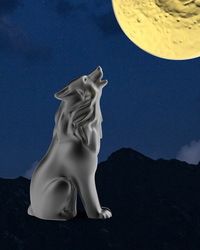 MTM165-01 MTM - KLÍČENKA - Vlk