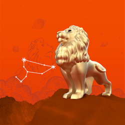 MTM354-01 MTM - KLÍČENKA - Zvěrokruh - Lev