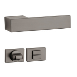 Klika na dveře AS - CARLINA - RT 7S T - Titan