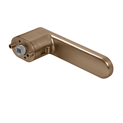 Klika na dveře s uzamykáním MPK - IMPRESSA SWITCH LOCK - OR CUM - Měď matná