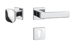 Klika na dveře AS - ERICA - HR 7S OC - Chrom lesklý