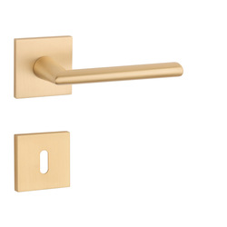 Klika na dveře AT - PRIMULA - HR 7S OLS - Mosaz broušená