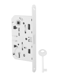 AGB - Magnetický zámek MEDIANA POLARIS - BB WS - Bílá matná