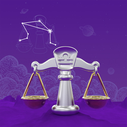 MTM356-01 MTM - KLÍČENKA - Zvěrokruh - Váhy