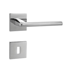 Klika na dveře MP - PRIMA - HR SQ6 OC - Chrom lesklý