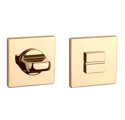 Rozeta ke klice AS - ROZETA - HR 5S OLV - Mosaz leštěná lakovaná