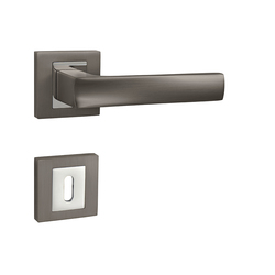 Klika na dveře MP - HOLLY - HR T/OC - Titan / chrom lesklý