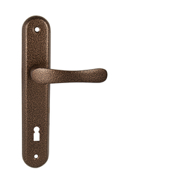 Klika na dveře KE - MICHAELA AH - Antik hnědá