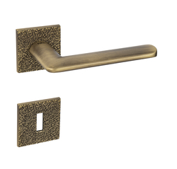 Klika na dveře TI - ELIPTICA - HR 4165 5SQ T3 OGS - Bronz česaný matný (77)