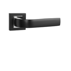 Klika na dveře MP - CYNTHIA - HR BS/OC - Černá matná / chrom lesklý