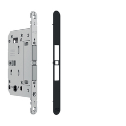 AGB - Magnetický zámek TOUCH & CLOSE WC s krytkou - 50 BS - Černá matná