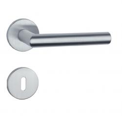 Klika na dveře AT - ARABIS - R 7S OCS - Chrom broušený